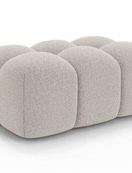 OTTO home Polsterhocker KALLIE Sitzhocker, Bubble-Optik, Maße B/T/H: 90/60/44 cm, moderne Steppung, hoher Sitzkomfort und modernes Design