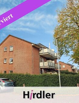 Helle 3-Zimmer-Wohnung mit Balkon und Stellplatz im Syker Lerchenfeld - Syke