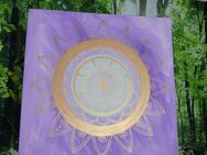 Mandala lila Dream Leinwand 60 x 60 cm - Konz