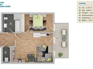 -NEUBAUPROJEKT- Moderne 2-Zimmer-Etagenwohnung in toller Lage von Winzer! - Winzer