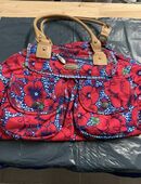 NEUw * Mohn * Blumen * Blüten * Wickel mit Unterlage * Tasche * Tote * Bag "Oilily" Limited Edition  * pink * royal- blau * weiß * in 88499