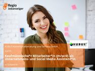 Kaufmännische*r Mitarbeiter*in (m/w/d) als Unternehmens- und Social Media Assistent*in - Schwerin