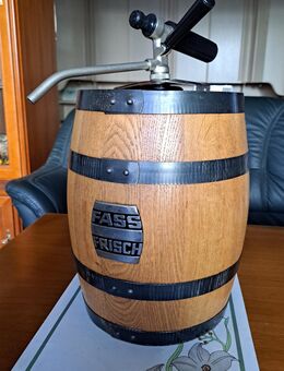 Holzbierfass, 5L + Zapfarmatur - Berlin