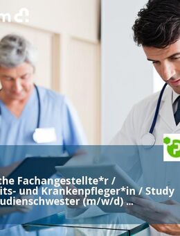 Medizinische Fachangestellte*r / Gesundheits- und Krankenpfleger*in / Study Nurse / Studienschwester (m/w/d) Vollzeit / Teilzeit - Neuss