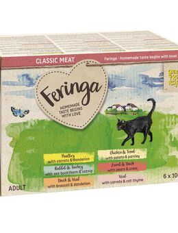 Probiermix Feringa Classic Meat Menü Schale 6 x 100 g Mixpaket 2 (6 Sorten)