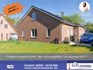 ***Moderne Doppelhaushälfte - Ebenerdig, energieeffizient und seniorengerecht*** - Westoverledingen