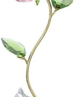 Swarovski Glasblume Dekofigur Kristallfigur Sammelfigur Florere Rose (1 St), Swarovski® Kristall