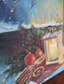 Ölbild,Weihnachten Geschenk in 29225