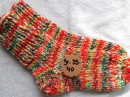Super dicke bunte gestrickte Socken - Wellness Socken - Gr. 39-40 - Dahme