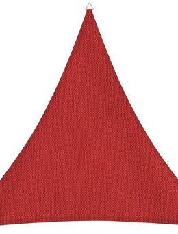 Windhager Sonnensegel Capri Dreieck, 3x3x3m, rot