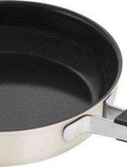 Zwilling Bratpfanne Pure, Edelstahl 18/10 (1-tlg), Keramikbeschichtung, Stay-Cool Griffe, Edelstahl
