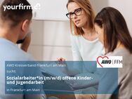 Sozialarbeiter*in (m/w/d) offene Kinder- und Jugendarbeit - Frankfurt (Main)