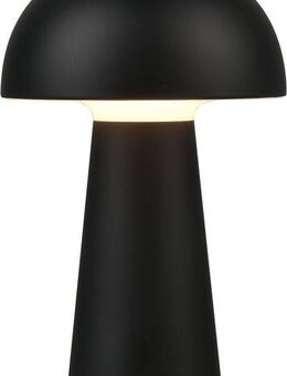 Reality Leuchten LED Außen-Tischleuchte Lennon, Dimmfunktion, LED fest integriert, Warmweiß, LED Outdoor Tischlampe,4-fach Touchdimmer, Ladefunktion per USB-C,IP44