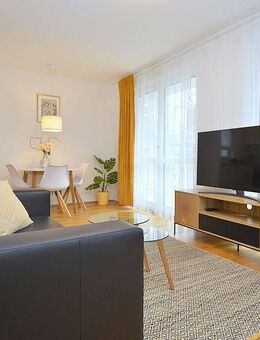 Hochwertige möblierte 2-Zimmer Wohnung mit Internet in Wiesbaden-Südost - Wiesbaden