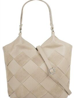 Samantha Look Shopper, echt Leder, Made in Italy