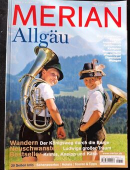 Merian Allgäu (Merian-Hefte) Reise Reisemagazin Reiseführer Reisezeitschrift - Essen