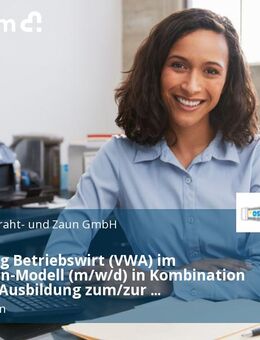 Ausbildung Betriebswirt (VWA) im Mittelrhein-Modell (m/w/d) in Kombination mit einer Ausbildung zum/zur Industriekaufmann/-frau (m/w/d) - Walterschen