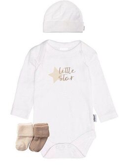 Liliput Erstausstattungspaket Little Star bestehend aus Body, Mütze und zwei Paar Söckchen