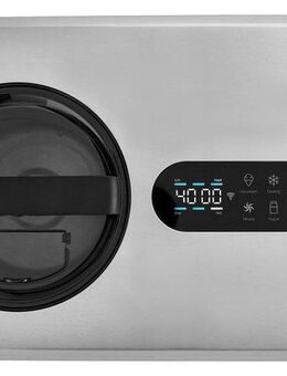 Medion® Eismaschine MD 12170, 2 L Kapazität, integrierter Kompressor, Smartphonesteuerung, 220 W, Herausnehmbarer Edelstahl-Eisbehälter, Sensor-Touch-LED-Display