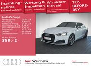 Audi A5, Coupe 40 TFSI sport Black-Paket, Jahr 2020 - Weinheim