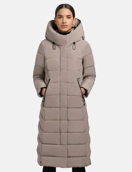 khujo Wintermantel Sensy-YM Warmer Steppmantel mit Kapuze