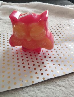 Eulenkerze zum Dekorieren - Niedertrebra