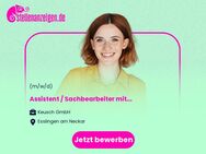 Assistent / Sachbearbeiter mit Kenntnissen in Social Media (m/w/d) in Voll-/Teilzeit - Esslingen (Neckar)