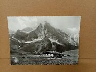 Postkarte C-216-Rasthütte ENG-ALM mit Karwendel. - Nörvenich