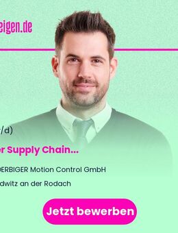 Leiter (m/w/d) Supply Chain - Redwitz (Rodach)