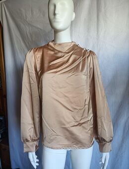 Chamer, Elegante Lässige Sommerbluse, Mangofarbe, Gr M, NEU - Langenselbold