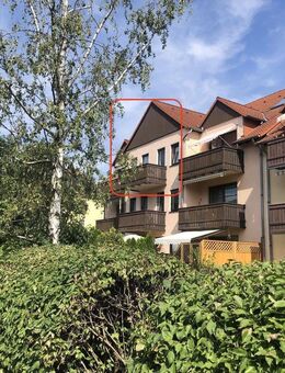 Charmante 2-Zimmer-Maisonettewohnung im Grünen mit Südbalkon, EBK und Stellplatz - Machern