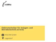 Elektrotechniker für Anlagen- und Betriebstechnik (m/w/d) - Lägerdorf