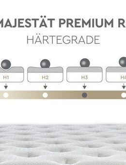 Taschenfederkernmatratze Majestät Premium, Top-Matratze mit über 1000 4,5-Sterne-Bewertungen, Yatas Bedding, 30 cm hoch, Matratze in 90x200 cm, 140x200 cm und weiteren Größen