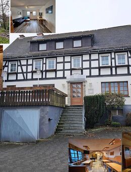 Wohnhaus mit großem Saal und Möglichkeit für Gastronomie - PROVISIONSFREI! - Hallenberg