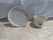 2tlg. Villeroy & Boch Porzellan Kaffeeset / Serie Vieux Luxembourg / 70er - 80er - Zeuthen