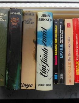 12 Konsalik Bücher zusammen 4,- , 14 Romane Bestseller Spannung Liebe - Flensburg