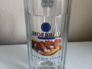 Alter Sammel-Bierkrug Hofbrauhaus München - Bremen