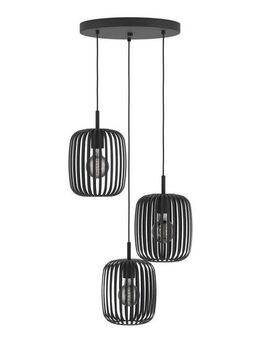 EGLO Hängeleuchte ROMAZZINA, ohne Leuchtmittel, Pendelleuchte, Hängeleuchte aus Metall, E27 Fassung, Ø 46cm