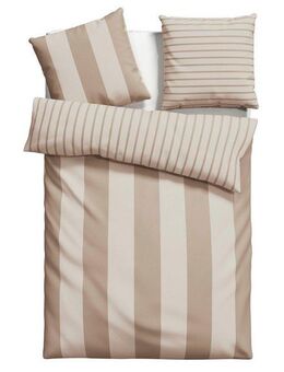 Home affaire Bettwäsche Sari, Linon, 2 teilig, in verschiedenen Qualitäten, maritime Bettwäsche mit Streifen