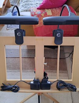 2 x Notenpultleuchte Adam Hall SLED 10 inkl. Netzteil und Batterien - Würzburg