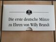 Die erste deutsche Münze zu Ehren Von Willy Brandt in 34131