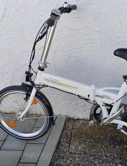 Faltrad 20", E-Bike, Alu, weiß - Glött