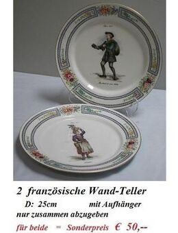 ältere, schöne Wandteller / auch Sammlerteller / Weihnachtsteller usw. - Nürnberg