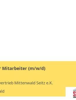 All-Rounder Mitarbeiter (m/w/d) - Mittenwald