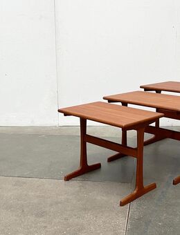 Mid Century Teak Nesting Tables Kai Kristiansen VM Møbler 60er - Hamburg Hamburg-Nord
