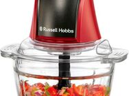 RUSSELL HOBBS Zerkleinerer Desire 27130-56, 1L Glasbehälter mit Anti-Rutsch-Boden, 350 W, spülmaschinengeeignetes Edelstahl Messer