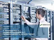 IT Administrator:in / Systemadministrator:in / Fachinformatiker:in (m/w/d) Teilzeit - Düsseldorf
