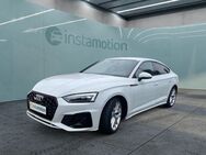 Audi A5, Sportback 35 TFSI S line Optik Schwarz, Jahr 2023 - München