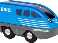 BRIO® Spielzeug-Eisenbahn BRIO® WORLD, Lok mit Rückziehmotor