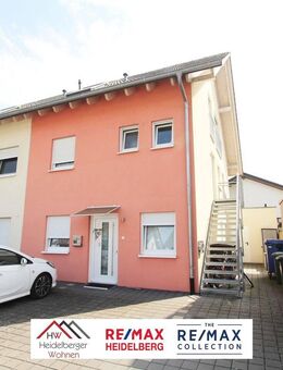 Modernes Wohnen: Maisonettewohnung im gepflegtem 2-Familienhaus 92m², inkl 2 Stellplätze+Balkon - Bad Schönborn